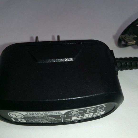 LG STA-P53WR Wall Travel Charger 4.8V 0.4A #20 - Picture 2 of 4
